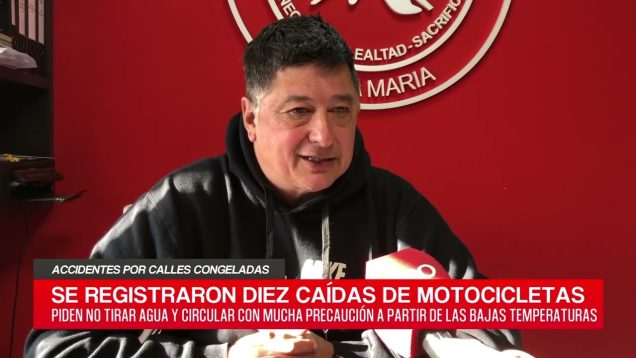 C20 Noticias | Accidentes por calles congeladas – Gustavo Nicola