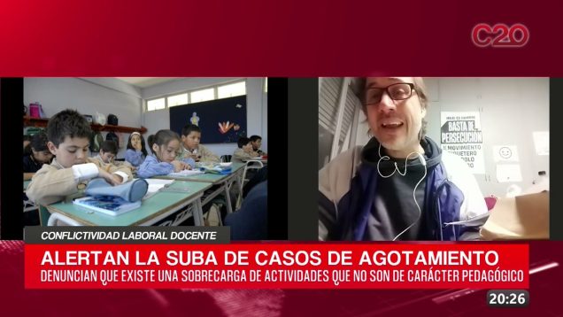 C20 Noticias | Conflictividad  Laboral Docente – Franco Bockzowski