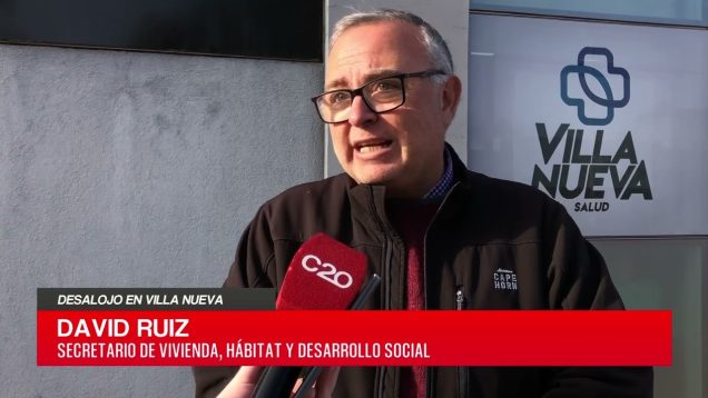 C20 Noticias | Desalojo en Villa Nueva – David Ruiz