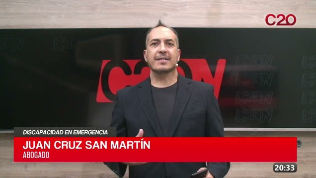 C20 Noticias | Discapacidad en emergencia – Juan Cruz San Martín