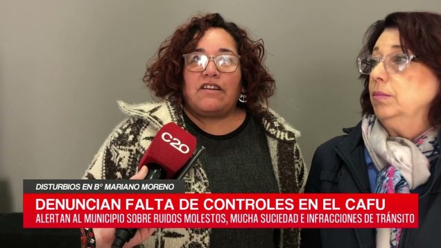 C20 Noticias | Disturbios en B° Mariano Moreno – Alejandra Meroi y Valeria González