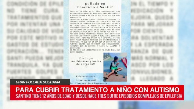 C20 Noticias | Gran pollada solidaria – Florencia Basconsela