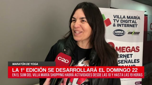 C20 Noticias | Maratón de Yoga – Eleonora Casadei
