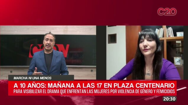 C20 Noticias | Marcha ni una menos – Cándida López