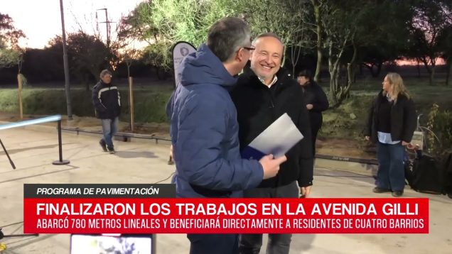 C20 Noticias | Programa de pavimentación – Eduardo Accastello