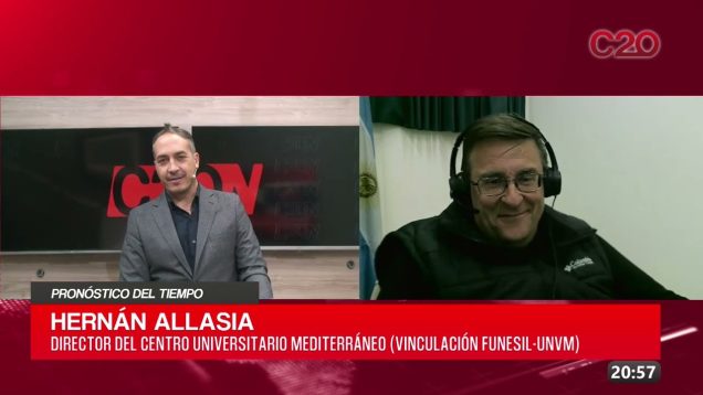 C20 Noticias | Pronóstico del tiempo – Hernán Allasia