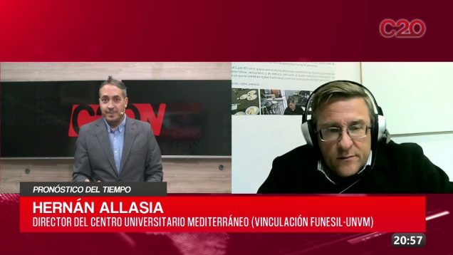C20 Noticias | Pronóstico del tiempo – Hernán Allasia