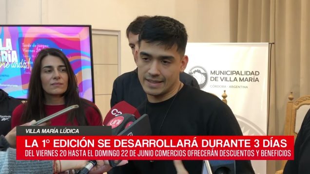 C20 Noticias | Villa María Lúdica – Alejandro Mana, jesús Rodríguez, Rafaela Bueno y David Torres