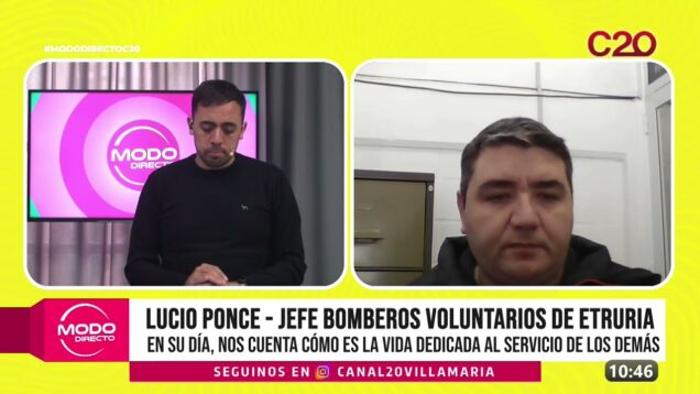 Modo Directo | Día del Bombero Voluntario – Lucio Ponce