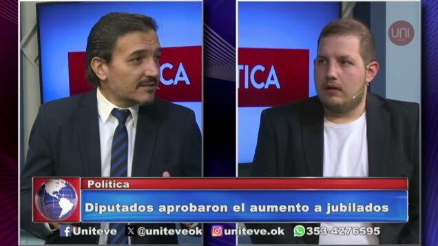 Uniteve Noticias | Cómo votaron los diputados cordobeses el aumento a jubilados