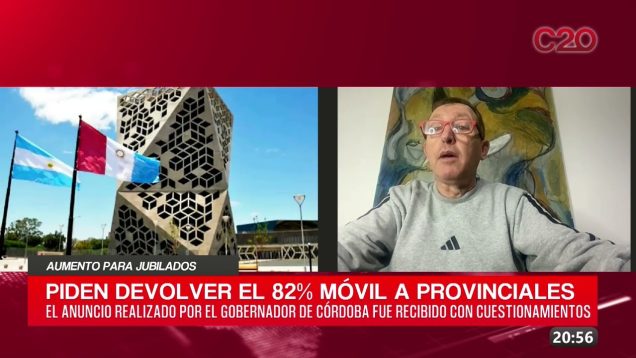 C20 Noticias | Aumento para jubilados – Dante Rossi