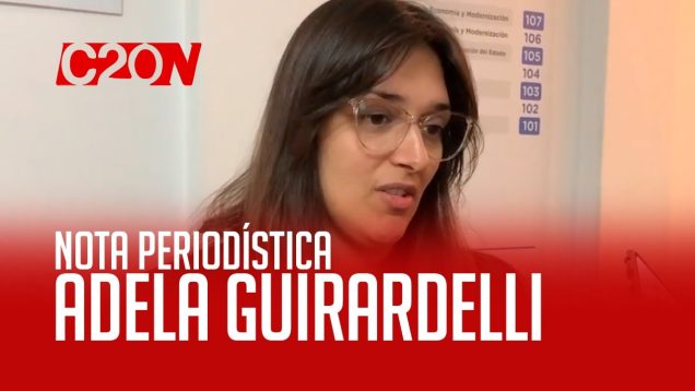 C20 Noticias | Prácticas en seguridad vial – Adela Guirardelli