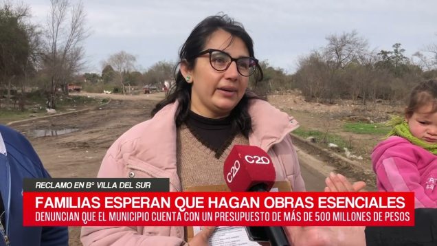 C20 Noticias | Reclamo en B° Villa del Sur – Nerina González
