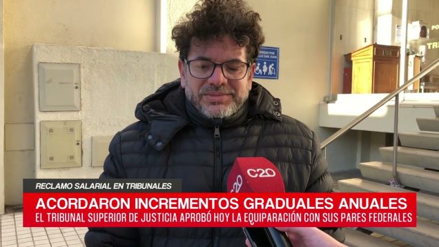 C20 Noticias | Reclamo salarial en tribunales – Rafael Rodríguez Tissera