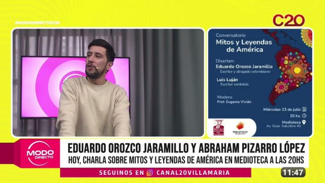 Modo Directo | Charla sobre mitos y leyendas de América – Eduardo Jaramillo