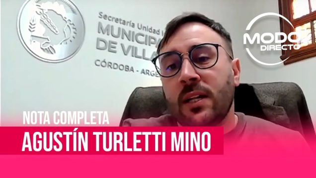 Modo Directo | Desarrollo humano y territorio – Agustín Turletti Mino