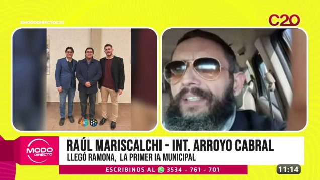 Modo Directo | La primera IA Municipal – Raúl Mariscalchi