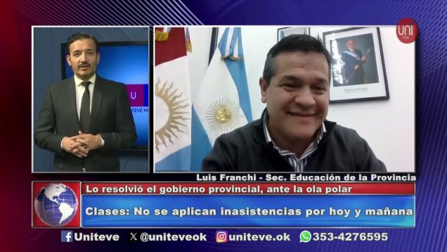 Uniteve Noticias | Por el frío, no computan las faltas en los colegios de Córdoba