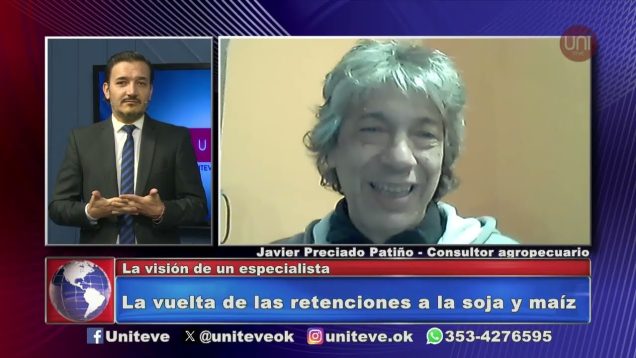 Uniteve Noticias | Suben las retenciones a la soja y maíz