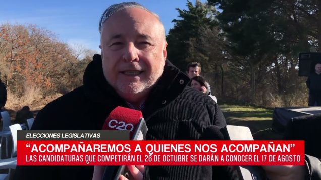 C20 Noticias | Elecciones Legislativas – Eduardo Accastello