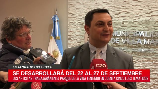 C20 Noticias | Encuentro de escultores – Marcos Bovo