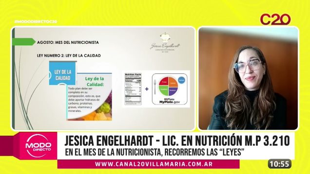 Modo Directo | En el mes de la nutricionista – Jésica Engelhardt