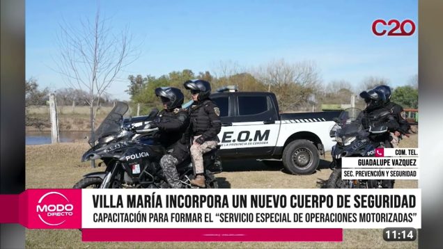 Modo Directo | Nuevo cuerpo de Seguridad – Guadalupe Vázquez