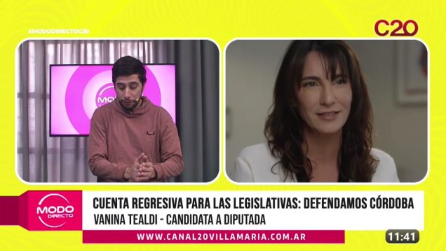 Modo Directo | Rumbo a las legislativas – Vanina Tealdi
