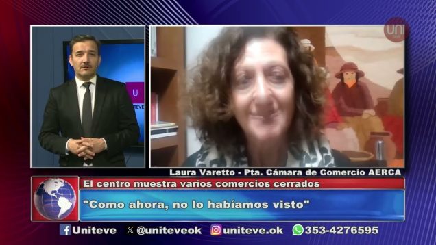 Uniteve Noticias | Comercios cerrados ante la caída del consumo