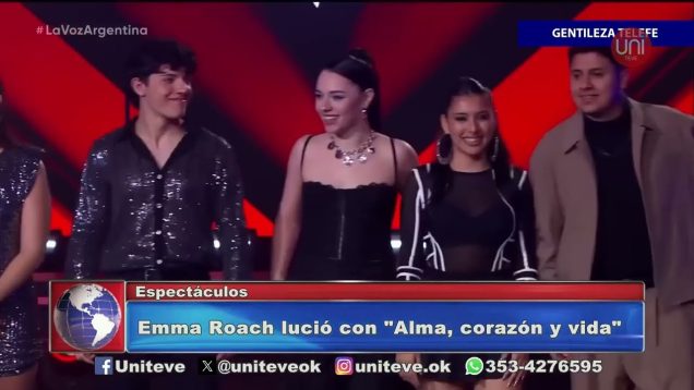 Uniteve Noticias | Emma Roach quedó entre los ocho mejores del Team Luck Ra