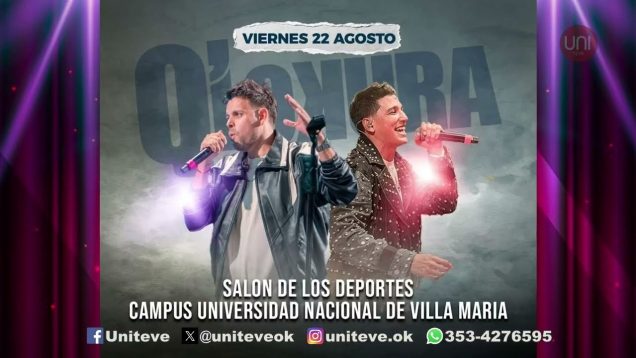 Uniteve Noticias |  Los espectáculos del fin de semana – Rodrigo Urquía