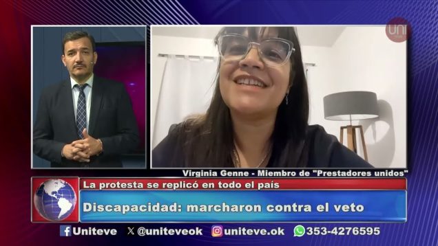 Uniteve Noticias | Marcha por la emergencia en discapacidad