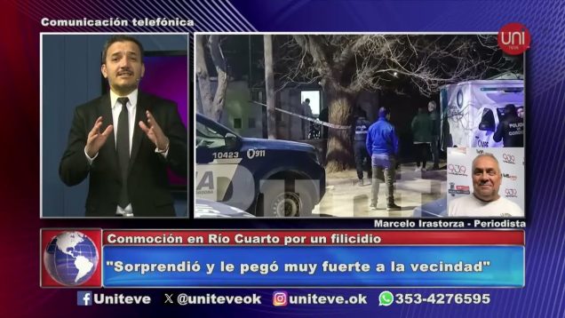 Uniteve Noticias | Río Cuarto: detuvieron a una mujer acusada de matar a su hijo de 14 años en Río Cuarto