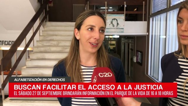C20 Noticias | Alfabetización en derechos – Lucía Colautti y Julieta Romagnoli