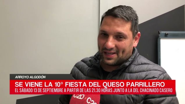 C20 Noticias | Arroyo Algodón – Gonzalo Donati