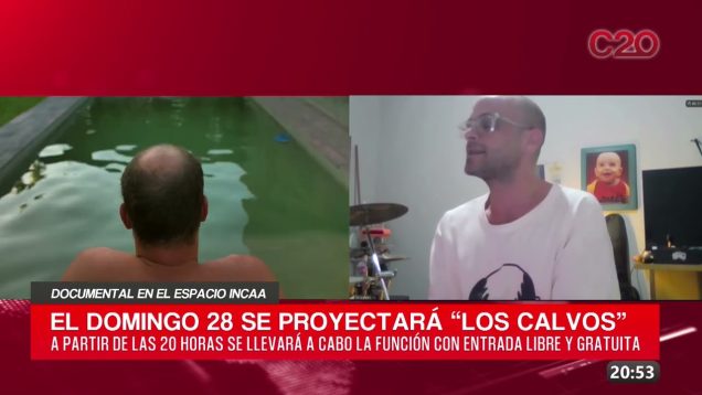 C20 Noticias | Documental en el Espacio INCAA – Marcos Mossello