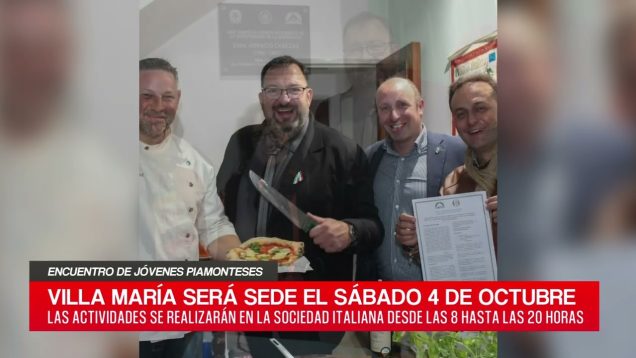 C20 Noticias | Encuentro de jóvenes Piamonteses – Mauricio Perotti