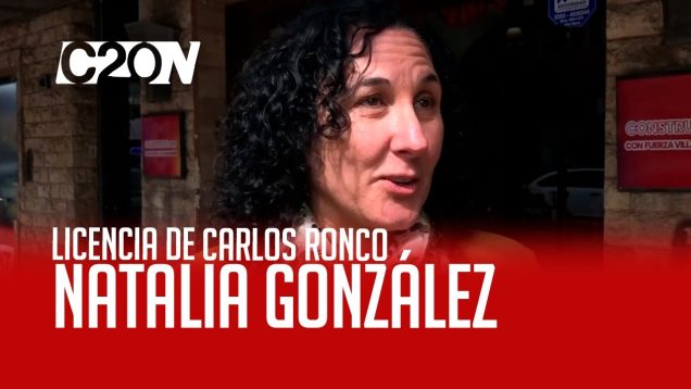 C20 Noticias | Licencia de Carlos Ronco – Natalia González