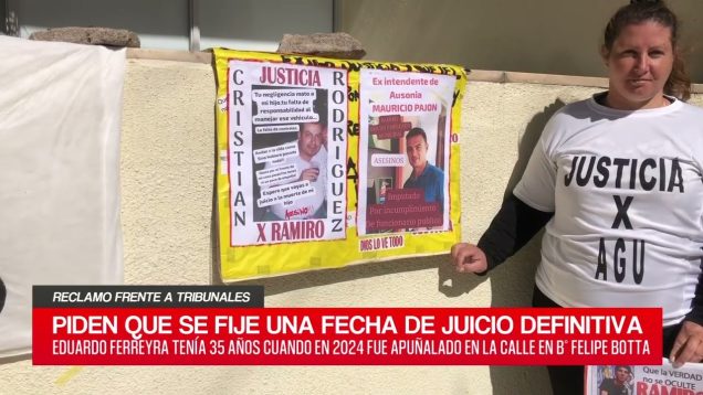 C20 Noticias | Reclamo frente a tribunales – Soledad Ferreyra