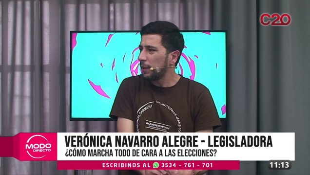 Modo Directo | De cara a las elecciones – Verónica Navarro