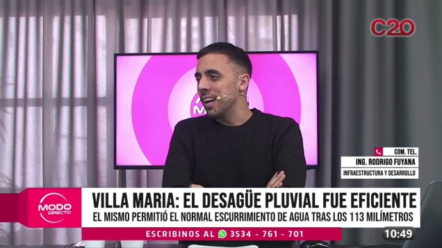 Modo Directo | Infraestructura y desarrollo – Rodrigo Fuyana