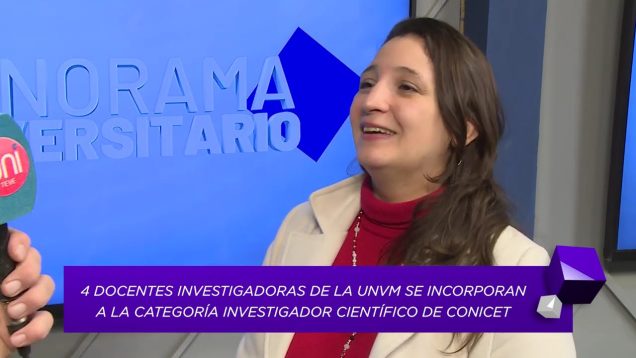 Uniteve Noticias | Investigadoras de la UNVM ingresan a la Carrera del CONICET