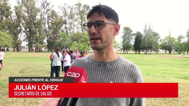 C20 Noticias | Acciones frente al dengue – Julián López