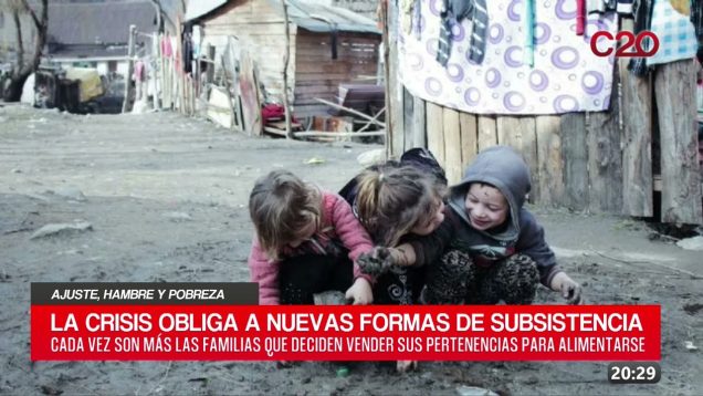 C20 Noticias | Ajuste, hambre y pobreza – Andrea Romero