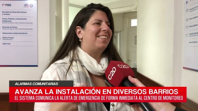 C20 Noticias | Alarmas comunitarias – Guadalupe Vázquez