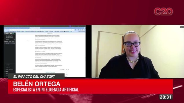 C20 Noticias | Belén Ortega – El impacto del ChatGPT