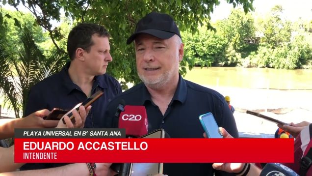 C20 Noticias | Eduardo Accastello – Playa Universal En Bº Santa Ana