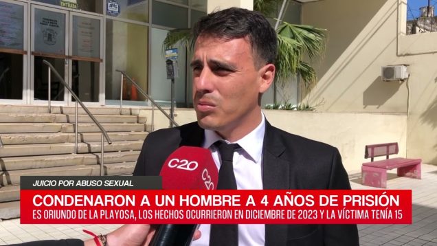 C20 Noticias | Juicio por abuso sexual – Joaquín González