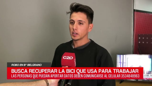 C20 Noticias | Robo en B° Belgrano – Fernando Bianco