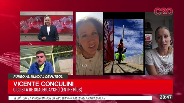 C20 Noticias | Rumbo al mundial de fútbol – Vicente Conculini